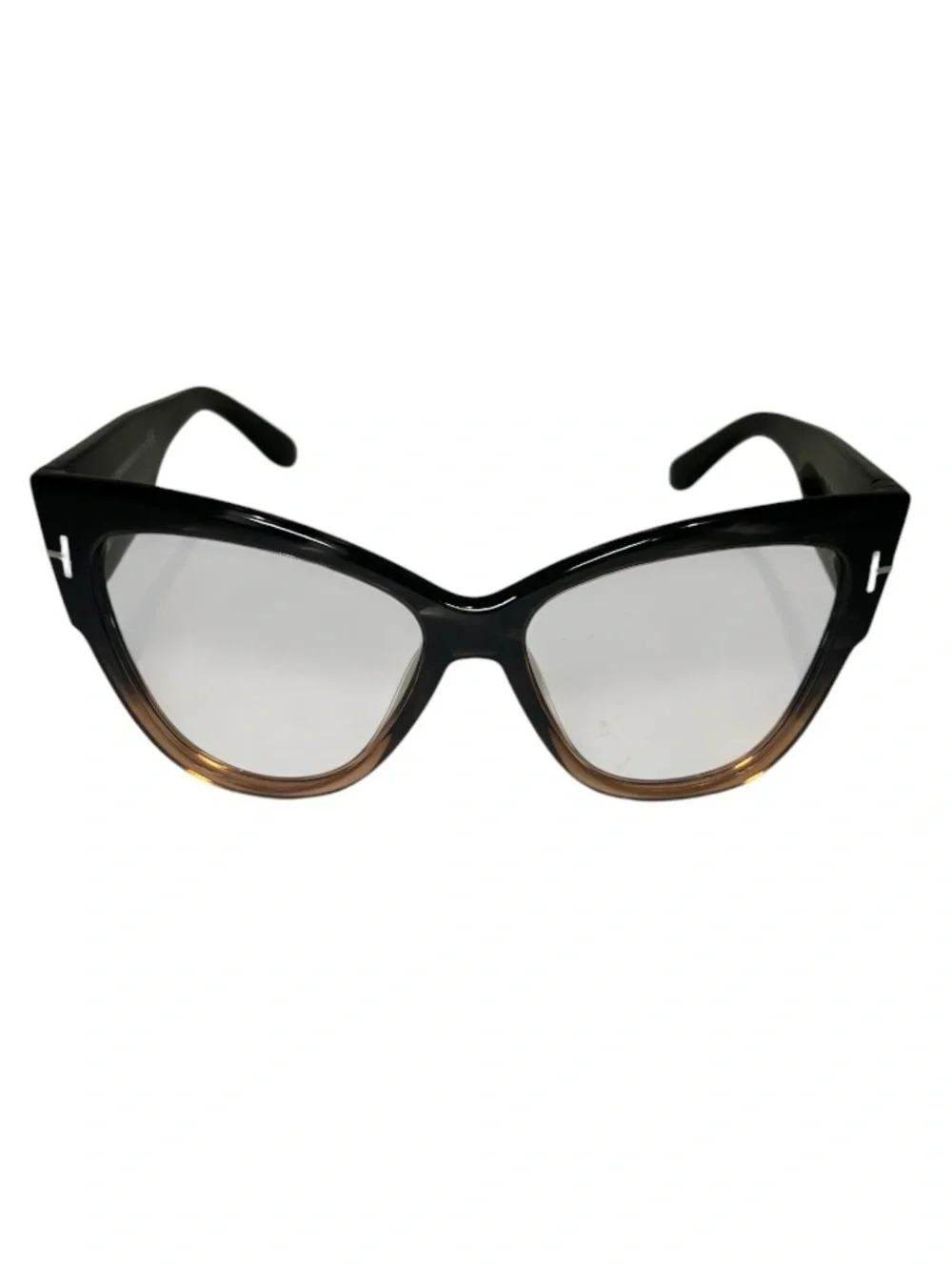 EUC Tom Ford FRAME ONLY Anoushka Women's Brown Cat-Eye Sunglasses